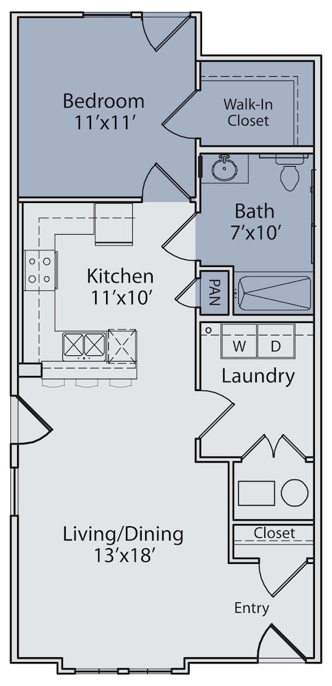 1BR/1BA - Village at Arlington