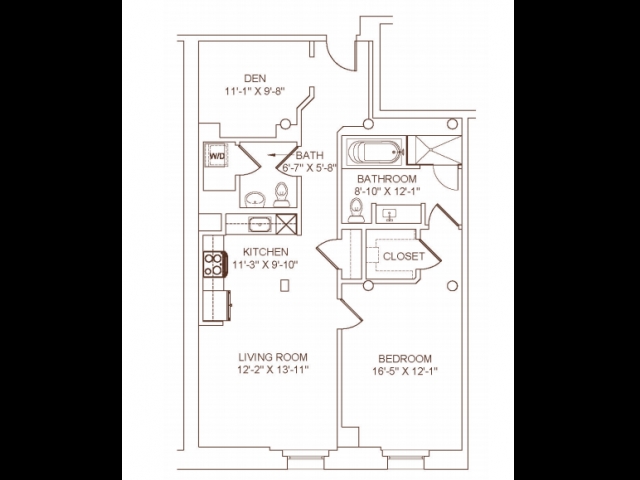1BR/1BA - Baker Square Condominiums