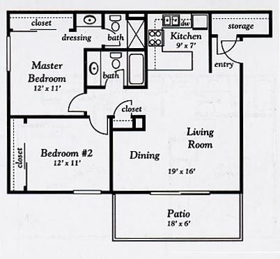 2BR/2BA - The Continental (03/26)