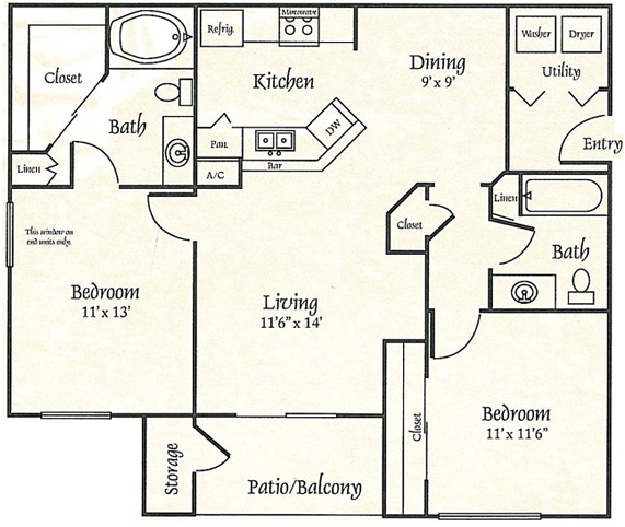 2BR/2BA - Cornerstone Ranch