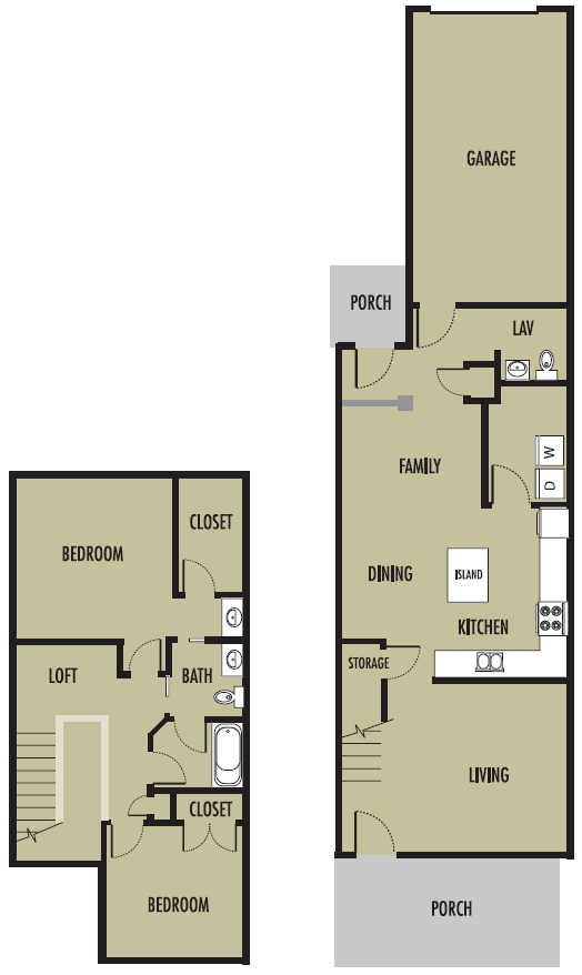 2BR/2BA - Edgewood Village