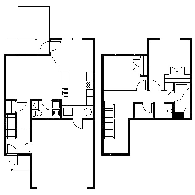 Floorplan - North Pointe Townhomes