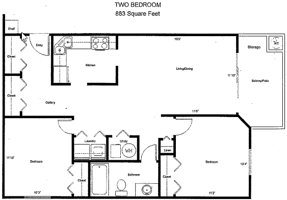 Floorplan - Spring Manor