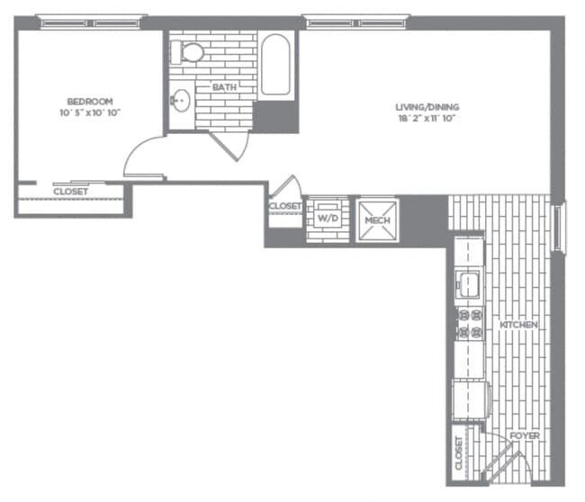 Floorplan - The Asher