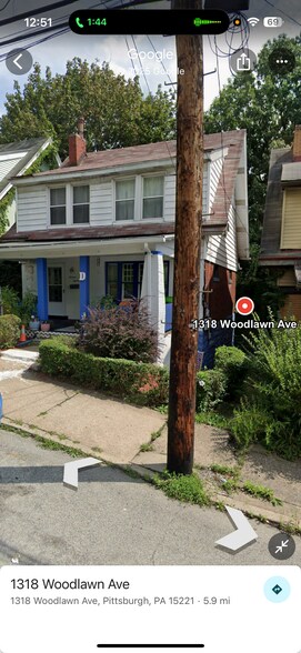 Frontage - 1318 Wood St