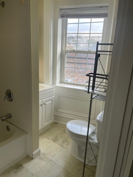 View of Bath from Bedrm - 1602 Lowrie St