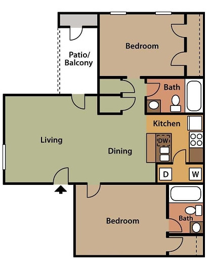 Floorplan - The Harrison