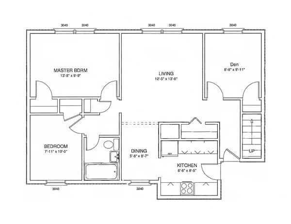 2BR/1BA - Williamsburg Court