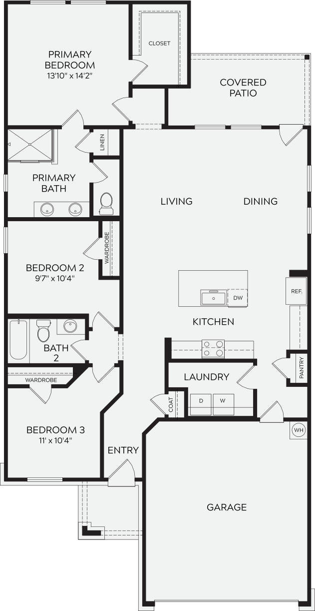Creekside floor plan SkyMor Carmel Creek - SkyMor Carmel Creek