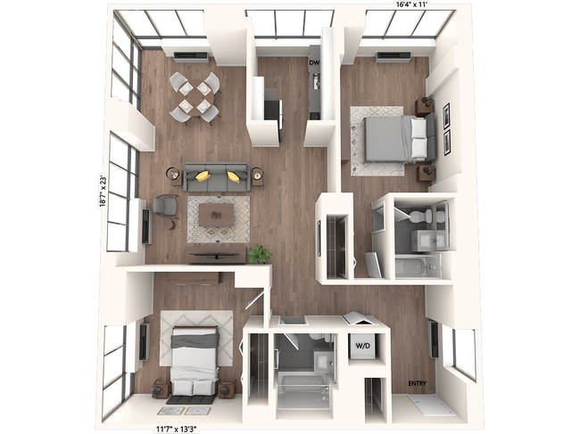 Floorplan - Avalon Bowery Place