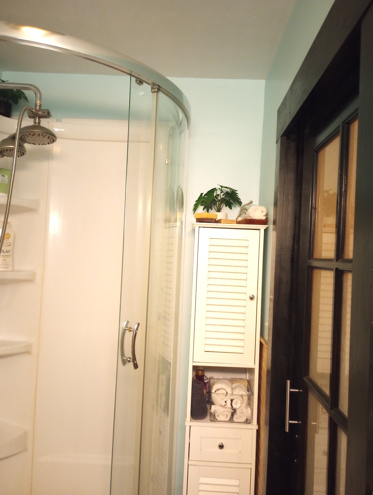 Deeer Glass Shower, storage cabinet - 281 Kaikea St