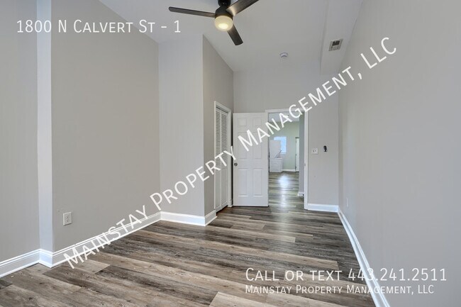 Building Photo - 1800 N Calvert St
