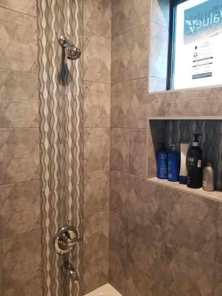 Shower design - 9114 Alcott St