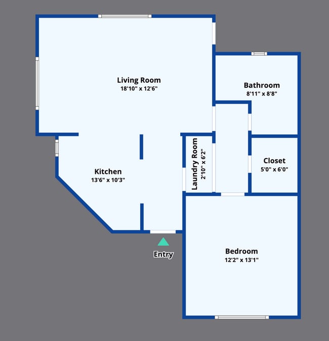 Building Photo - Great Second Floor 1B/1BA w/ Private Patio...
