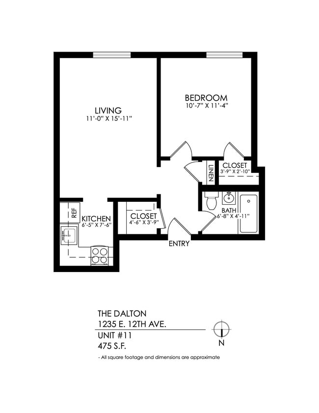 Floorplan - The Dalton