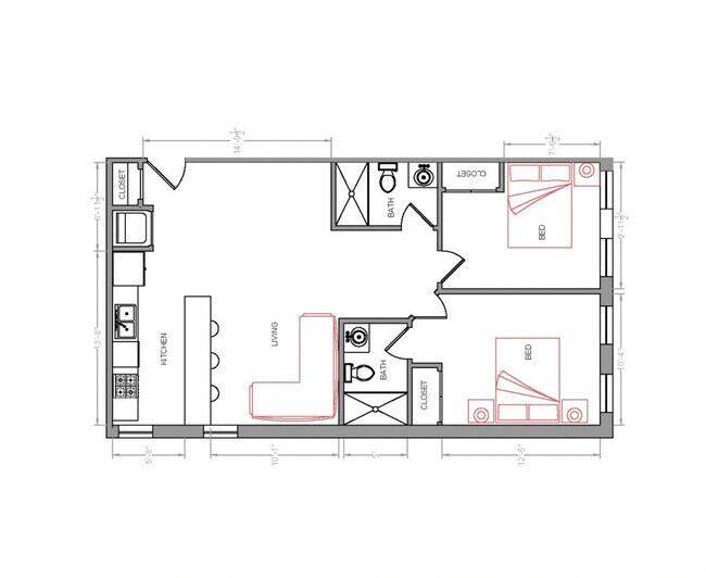 The Archer 17091719 Fleet St Baltimore MD 21231 Apartment Finder