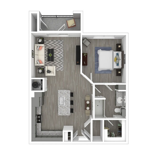 Floorplan - Palladium Park Row Katy