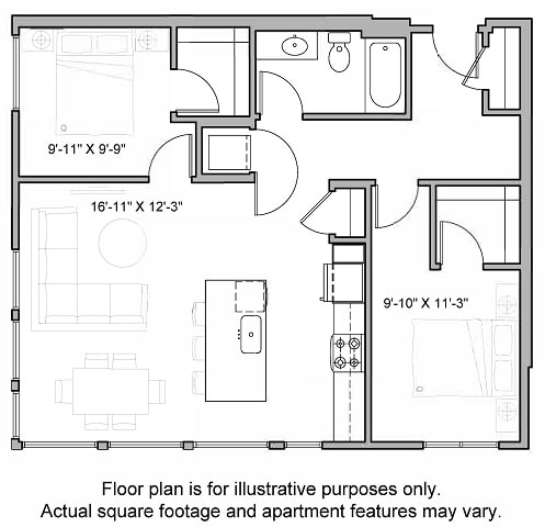 Floorplan - The Whittaker