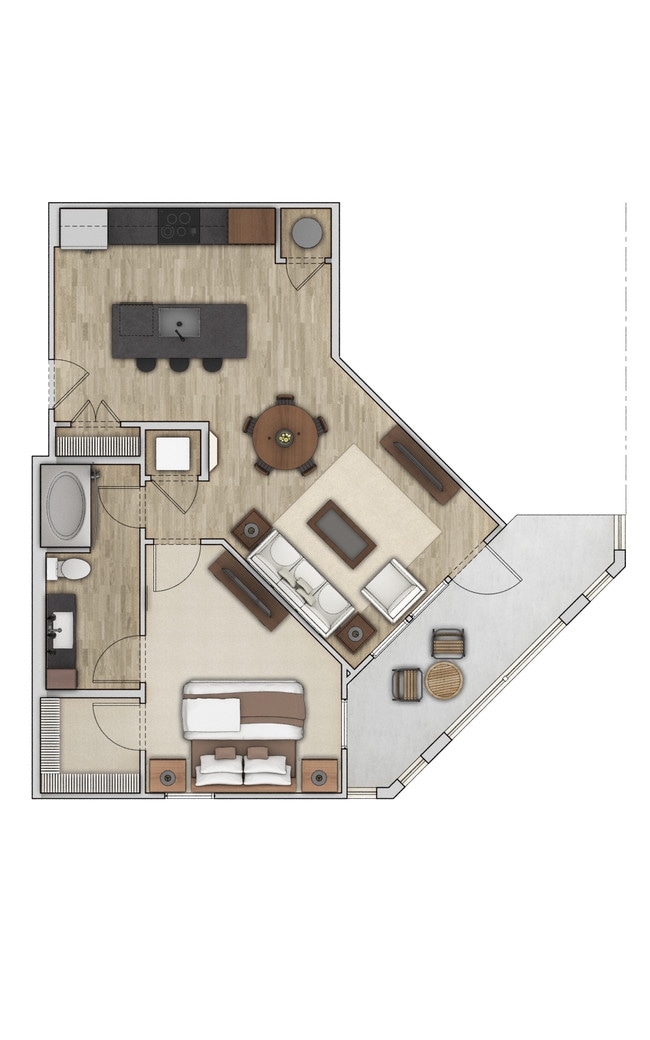 Floorplan - Messina Luxury Apartments
