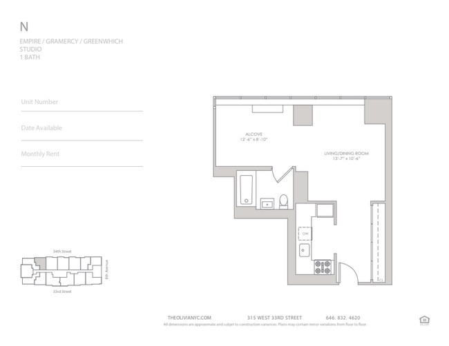 The Olivia 315 W 33rd St New York NY 10001 Apartment Finder