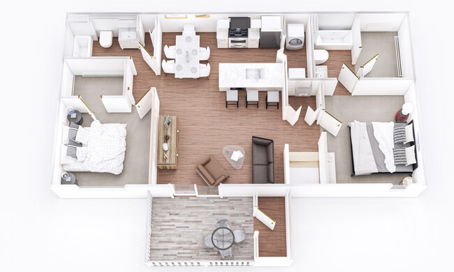 Floorplan - HighPoint Community Apartments