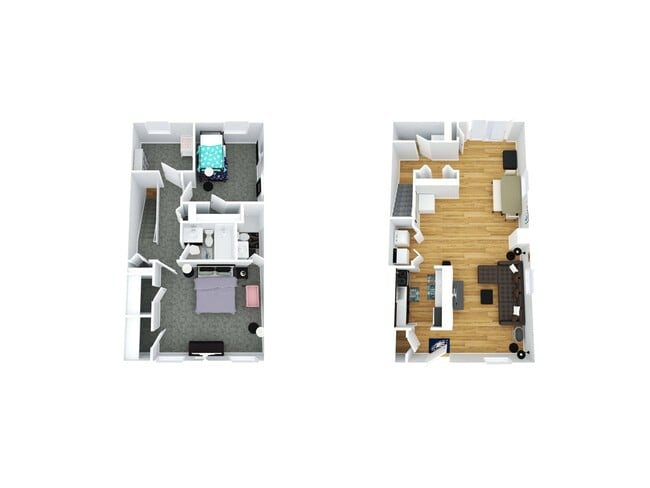 3 Bed, 1.5 Bath - Lighthouse Hill Apartments