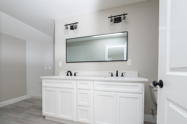 2nd floor bedroom #2 Full bathroom double vanity - 26 Cherry Hill Rd