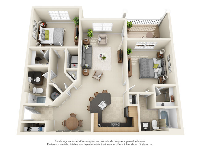 Floorplan - Overlook at Gwinnett Stadium