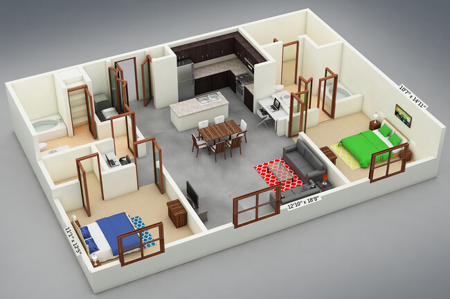 Floorplan - La Frontera Square