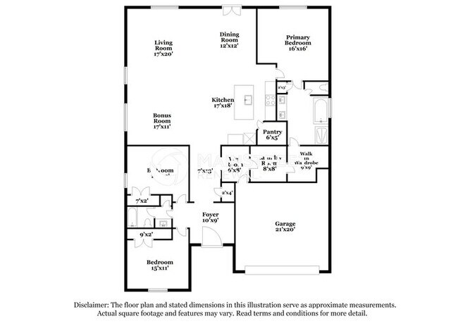 Building Photo - 3 Bedroom Pet-Friendly Home in MERIDIANVIL...