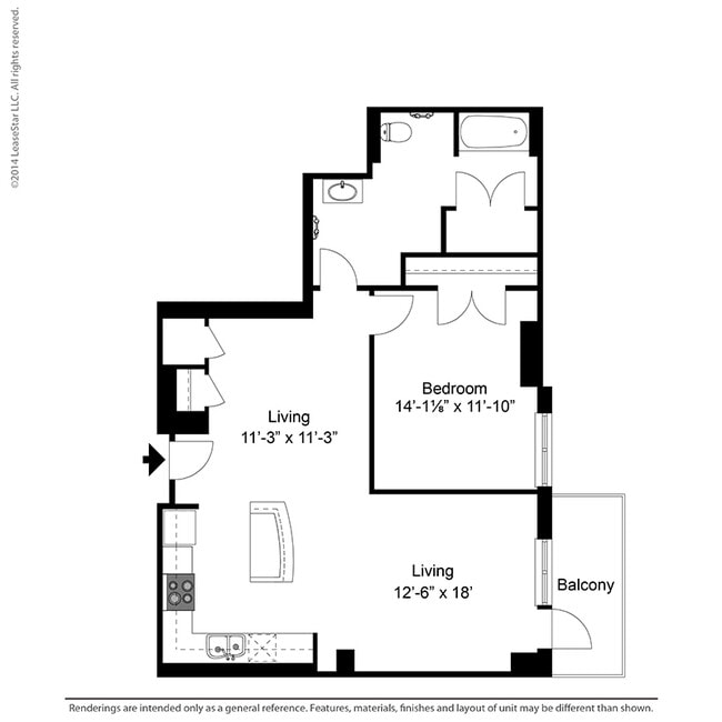 Floorplan - 2001 Clarendon Blvd