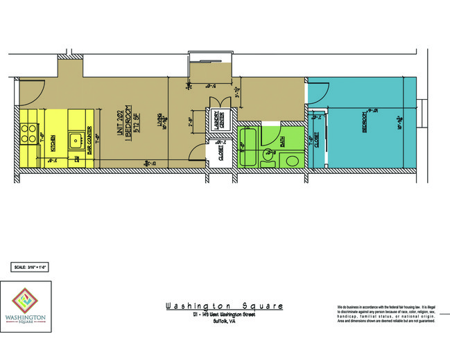 Floorplan - Washington Square