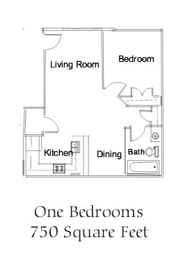 Floorplan - River Run Apartments