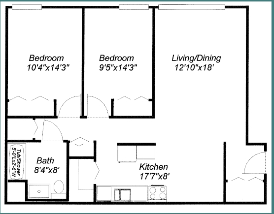 Floorplan - Windom Apartments