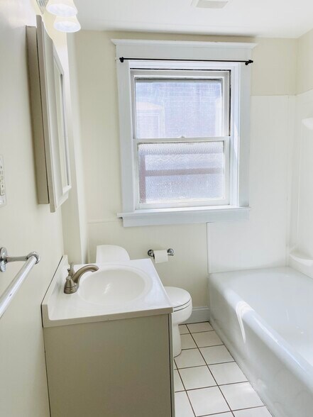 Restored cast iron tub is a treat! - 2127 Alfred Ave
