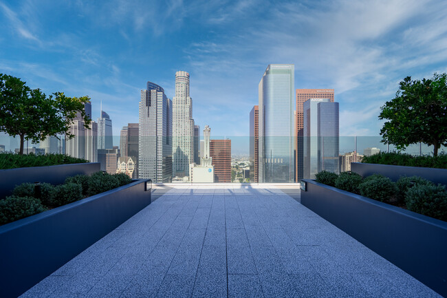 Building's Common area roof top - 400 S Broadway