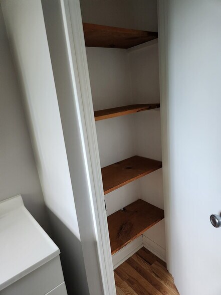 Bathroom closet - 1 Hampson St