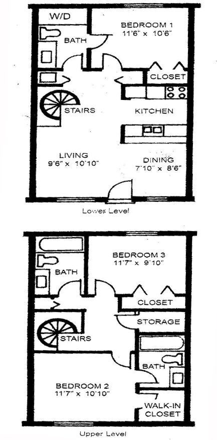 Floorplan - La Vista Oaks Apartments