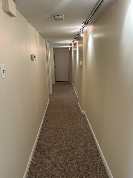 Art gallery hallway to rear of aparment - 1336 Kenyon St NW