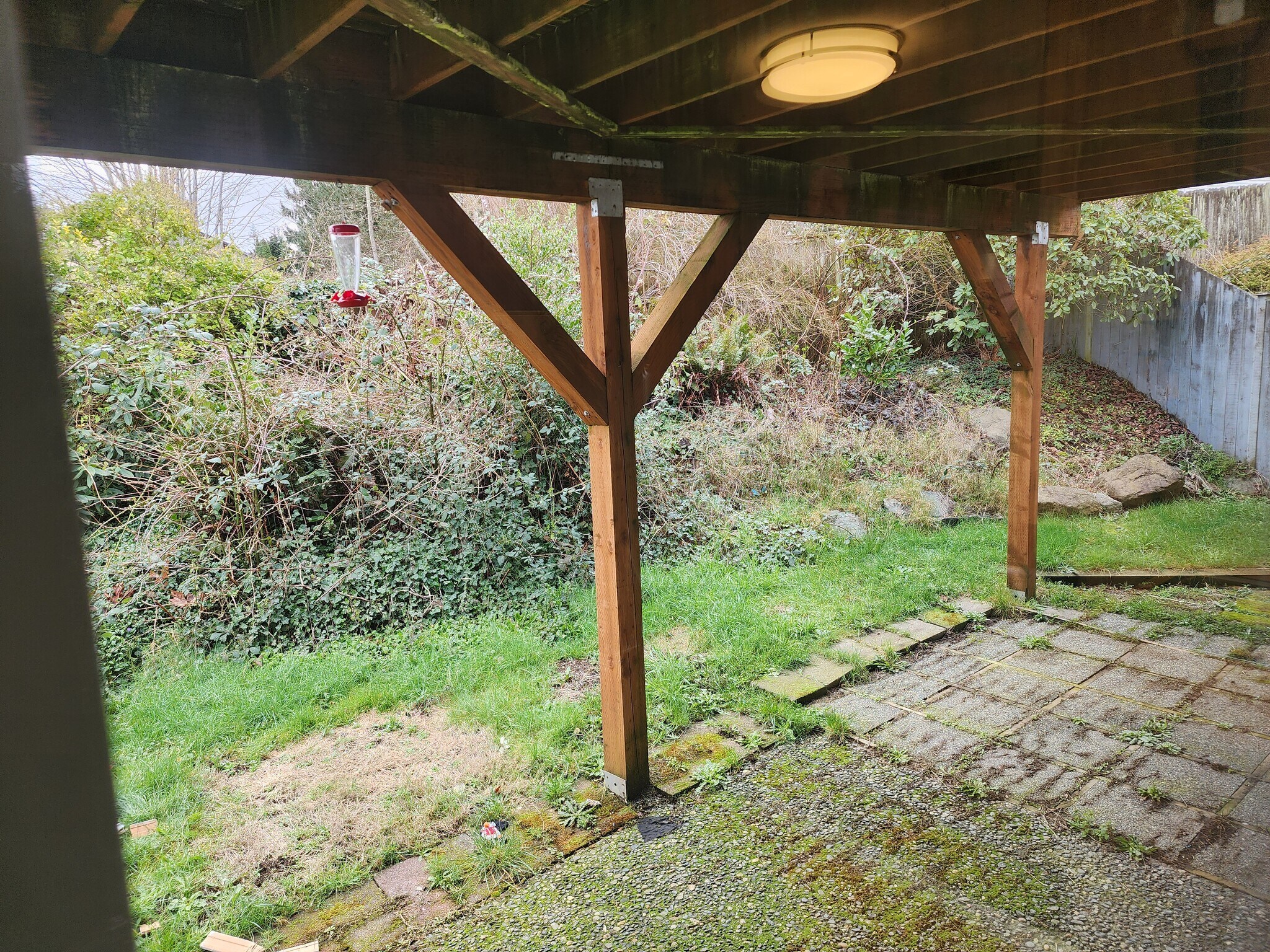 private patio - 806 96th Ave NE