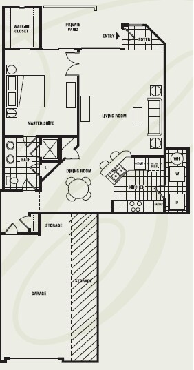 1BR/1BA - The Biltmore Palms