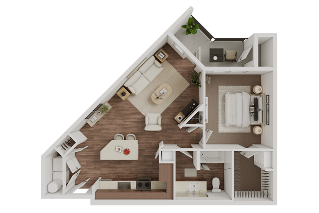 Floorplan - The Mark at Midtown Park