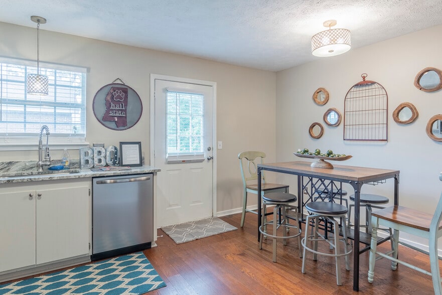 Furnished Unit - Living Room (Downstairs) - 1255 Louisville St