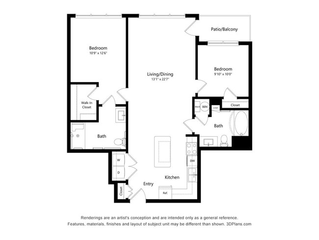 Floorplan - Grayson Ridge 55+ Apartments