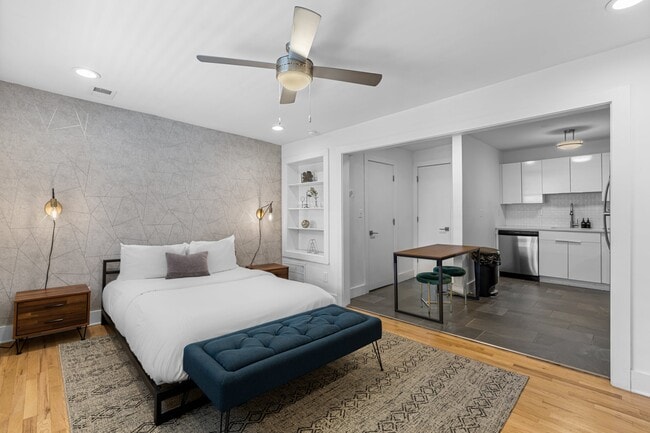 Main living space - Crescent Apartments
