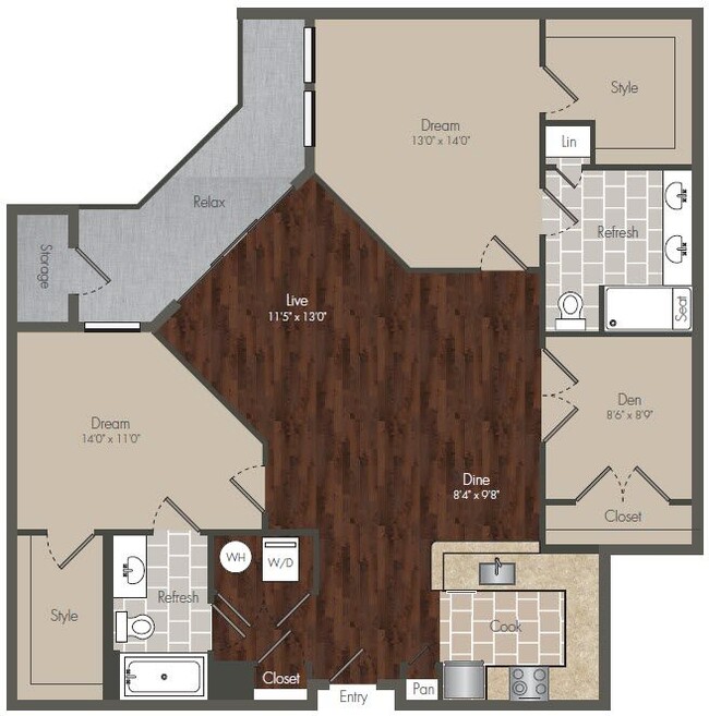 Floorplan - Prairie Crossing