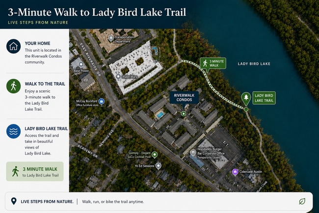 Building Photo - Gorgeous Condo nestled right on Lady Bird Lake!