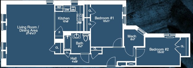 2BR/1BA - Lincoln Park Lofts