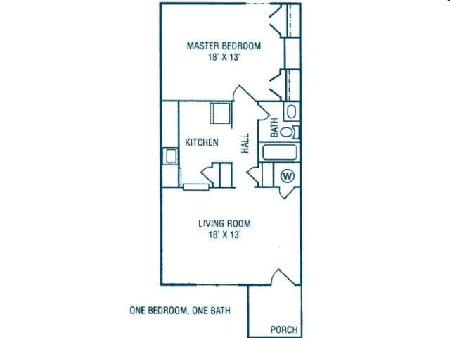 1BR/1BA - Springmont Garden Apartments