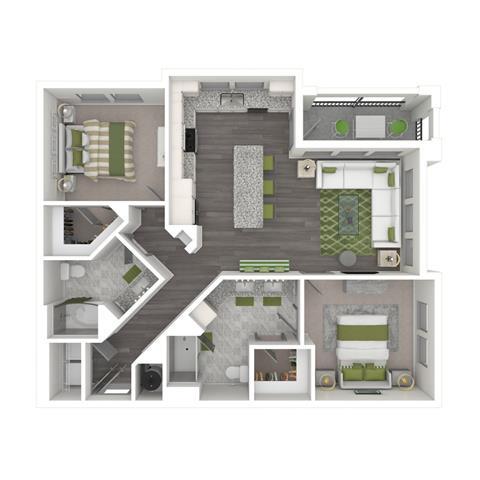 Floorplan - The Addison Skyway Marina